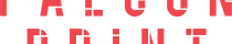 Falcon Print text